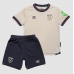 Maglie da calcio West Ham United Max Kilman #3 Seconda Maglia Bambino 2025-26 Manica Corta + Pantaloni corti)